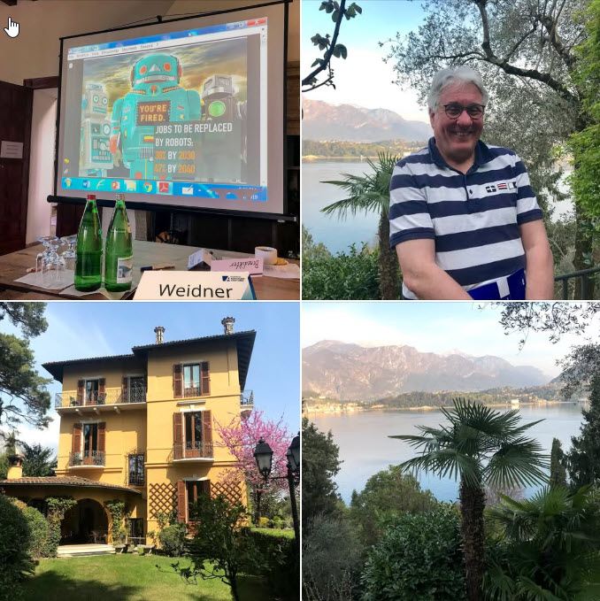 Achim Weidner bei der Konrad-Adenauer-Stiftung Villa Collina am Comer See
