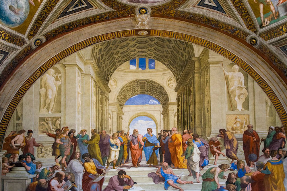Die Symploke: Verbindung von Platon bis zur digitalen Welt