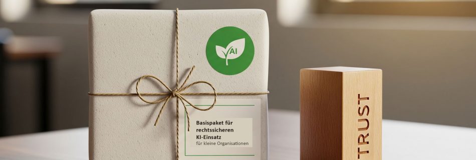 Basispaket für rechtssicheren KI-Einsatz für kleine Organisationen