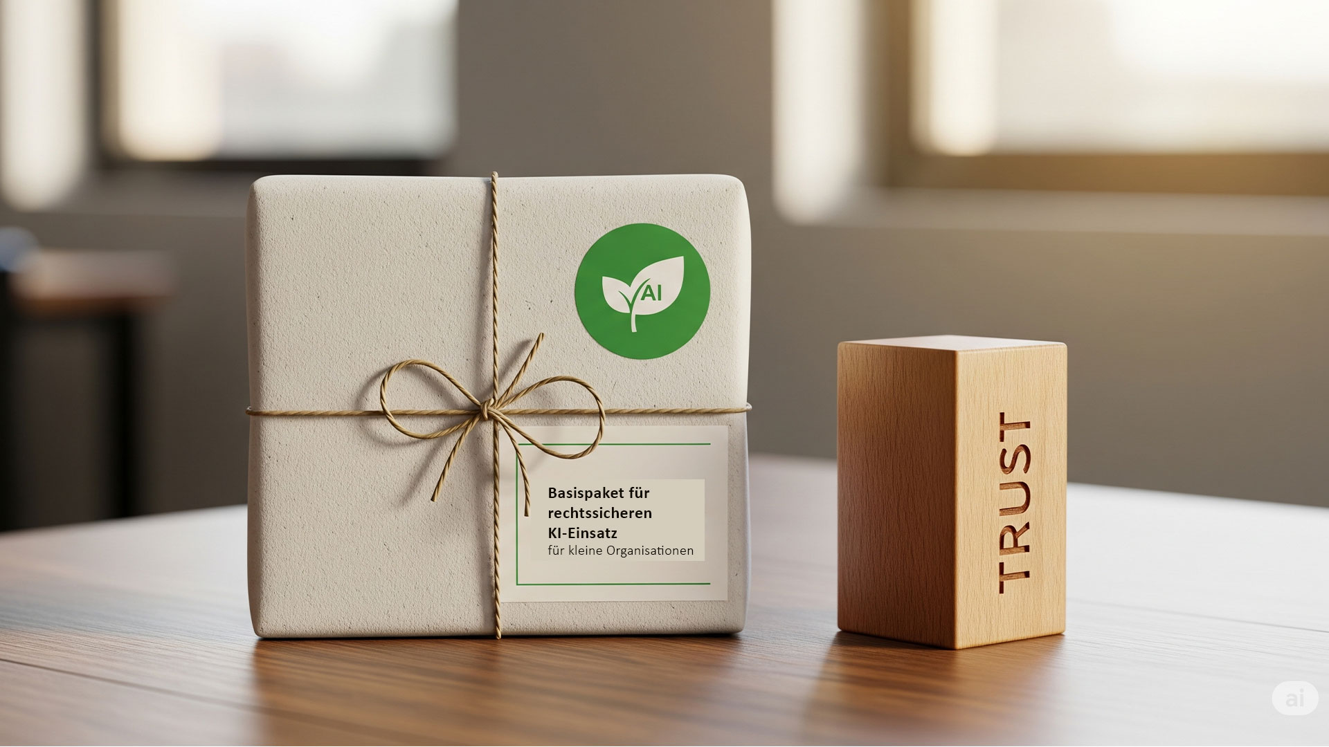 Basispaket für rechtssicheren KI-Einsatz für kleine Organisationen