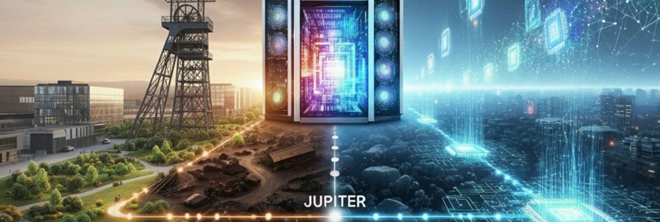 Von der Kohle zur KI – Supercomputer JUPITER unter Strom