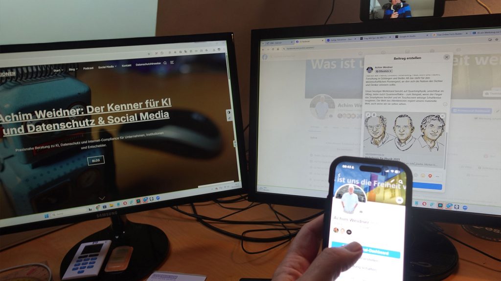 Unser heutiger Wohlstand beruht auf Quantenphysik, unsichtbar im Alltag.
