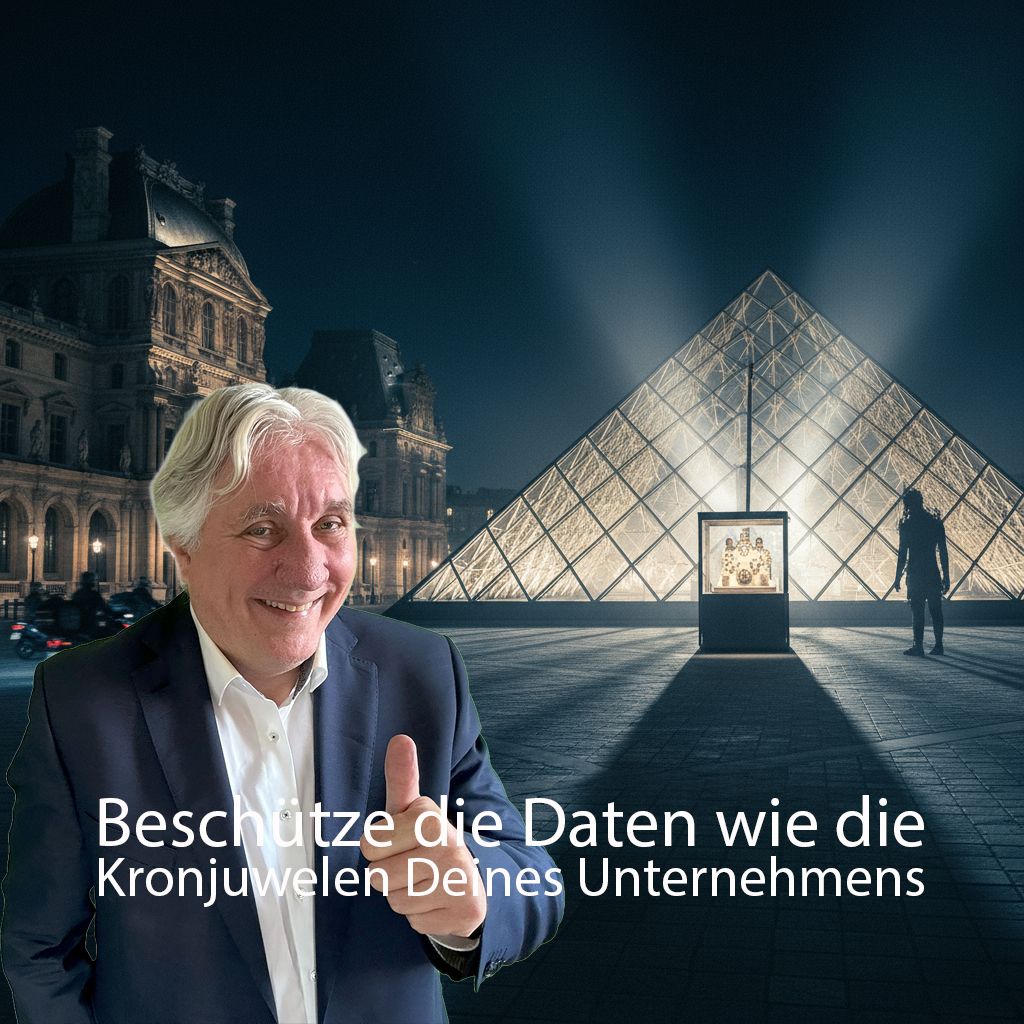 Achim Weidner meint: Datendiebstahl ist der Louvre-Raub Ihres Unternehmens