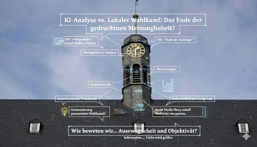 KI-Analyse vs. Lokaler Wahlkampf