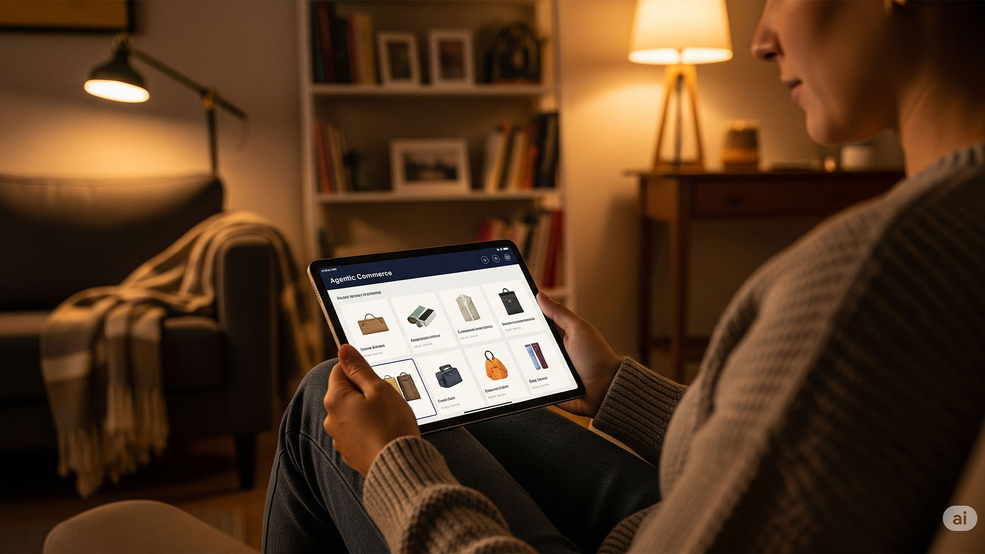 Agentic-Commerce-Sichtbar-im-Internet-bleiben | Foto Achim Weidner mit Nano Banana