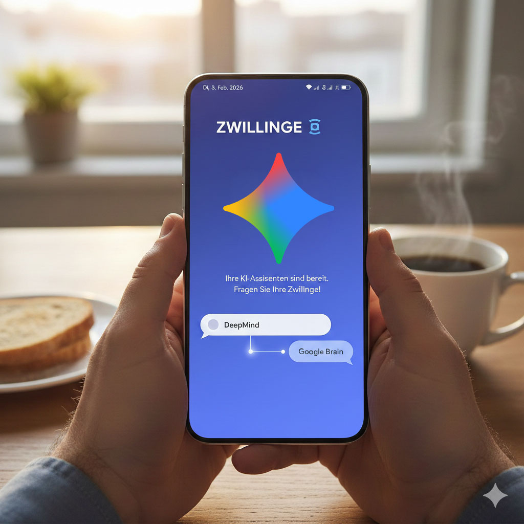 Dein KI-Update am Morgen: Warum Google dich mit „Zwillingen“ (Gemini) begrüßt
