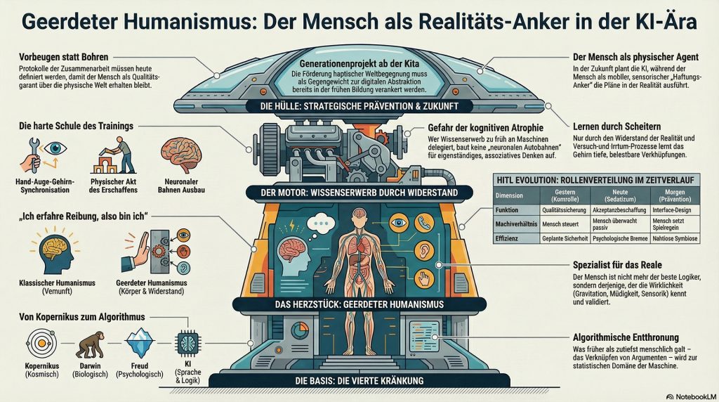 Geerdeter Humanismus in der KI-Ära - Der Mensch als Realitäts-Anker in der KI-Ära