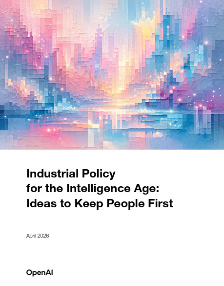 „Industrial Policy for the Intelligence Age: Ideas to Keep People First" (Industriepolitik im Zeitalter der künstlichen Intelligenz: Ideen, bei denen der Mensch im Mittelpunkt steht)