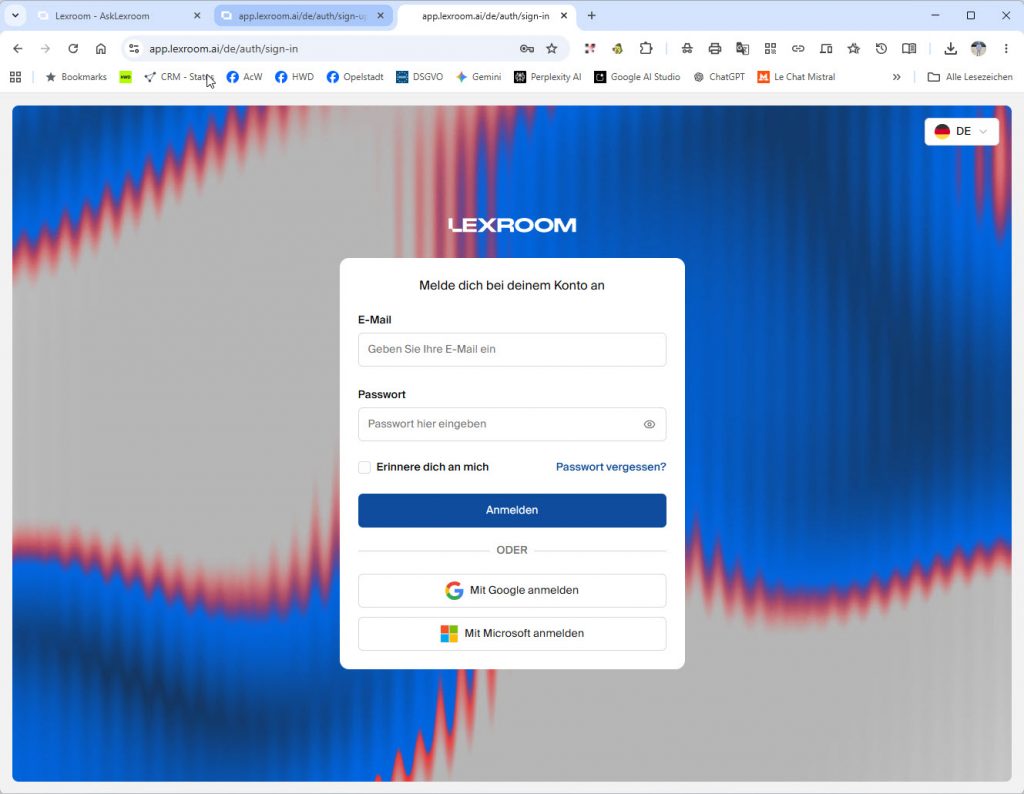 LEXROOM im Test: Mit juristischen Daten sprechen